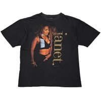 JANET JACKSON 1993-94 WORLD TOUR BLACK LARGE 0534