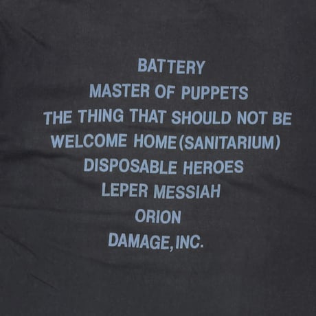 METALLICA MUSTER OF PUPPETS GIANT LARGE 1530