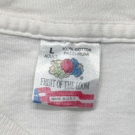 MONOPOLY GO TO HELL FASHION VICTIM 1996 WHITE FRUIT OF THE LOOM LARGE 1713