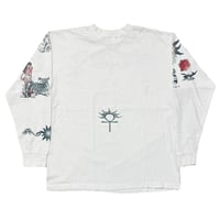 DENNIS RODMAN TATTOO LS WHITE XL 1131