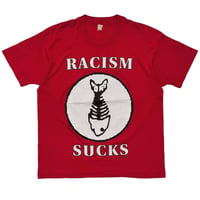 FISHBONE 1991 RACISM RED SCREEN STARS XL 8838