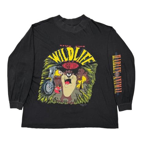 HARLEY DAVIDSON 1992 TASMANIAN DEVIL LIVE THE WILD LIFE LS XL 1661