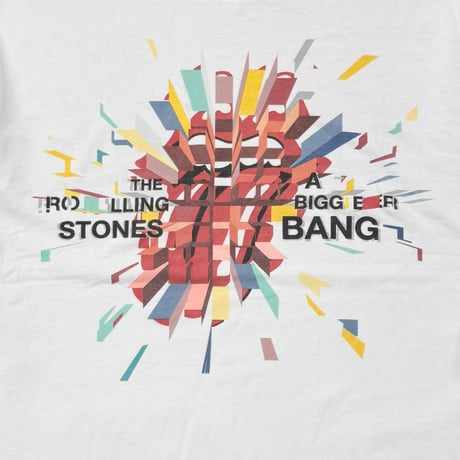 THE ROLLING STONES BIGGER BANG SS WHITE ANVIL LARGE 1791