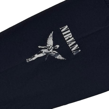 NIRVANA HEART SHAPED BOX LS NAVY FRUIT OF THE LOOM XL 3163