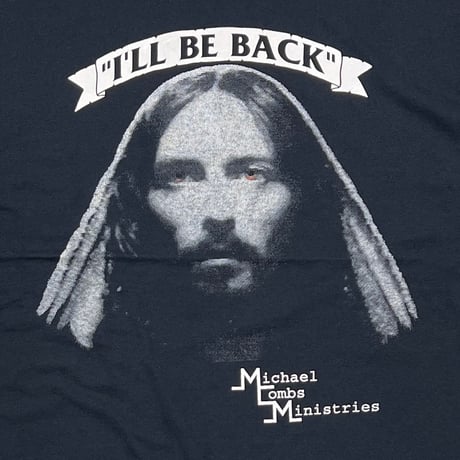 MICHAEL COMBS I'LL BE BACK FRUIT OF THE LOOM XL 0398