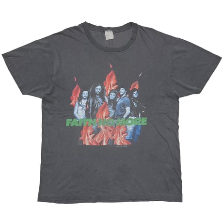 FAITH NO MORE EUROPEAN TOUR 1990 FITS XL BLACK 8629