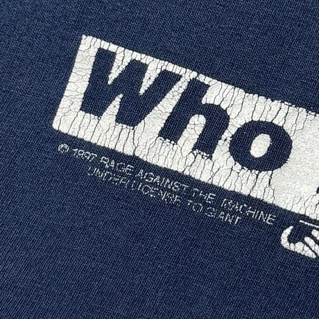 RAGE AGAINST THE MACHINE BARBARA KRUGER MONEY NAVY GIANT FITS LARGE 9999