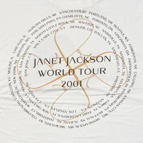 JANET JACKSON ALL FOR YOU WHITE DELTA XL 1330