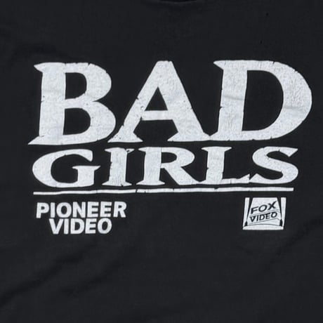 BAD GIRLS PIONEER VIDEO LARGE BLACK 8482