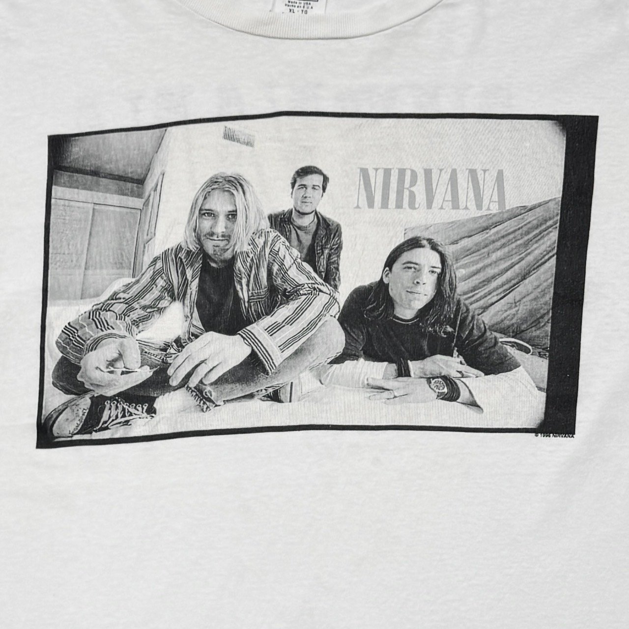 専用　90s NIRVANA PORTRAIT WILDOATS XL NIRVANA MEMBER PORTRAIT DOUBLE SIDE WILD OATS X