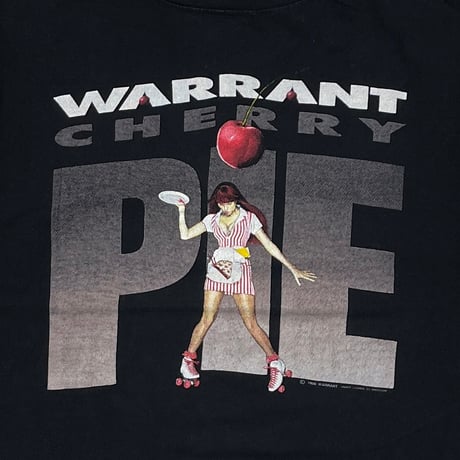 WARRANT CHERRY PIE WORLD TOUR 1990-91 BROCKUM LARGE 9959