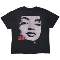 SADE MONOCHROME FACE SMOOTH OPERATOR BLACK XL 0284