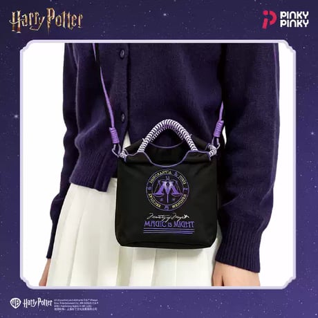 ハリーポッター 魔法省 ボックス型 バッグ 海外限定公式ライセンス PinkyPinky