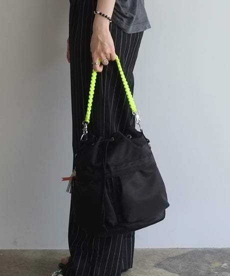 【cheek】｜kinchaku code 2way tote（巾着2WAY BAG）