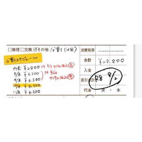 R8年8月2日・9月7日・10月12日お買い物分（HARUちゃん）
