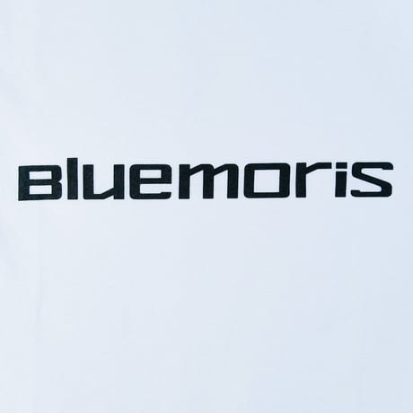 BLUEMORIS 半袖コットンTシャツ WT/BK