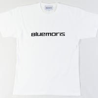 BLUEMORIS 半袖コットンTシャツ WT/BK