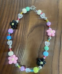 レトロフラワー🌼♡ネックレス