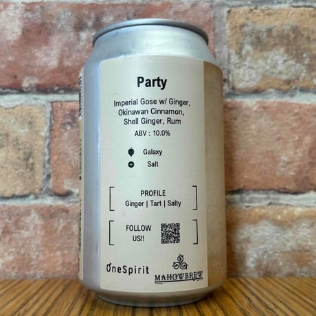 Party -Ginger Gose- / MAHOWBREW
