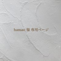 hamao 様専用ページ