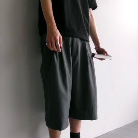 Highleft two tak wide slacks pants