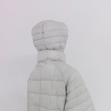 Highleft trace paff jacket / white