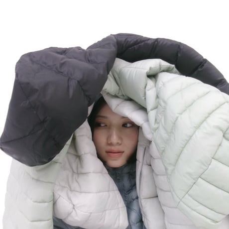 Highleft trace paff jacket / light green