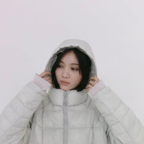 Highleft trace paff jacket / white