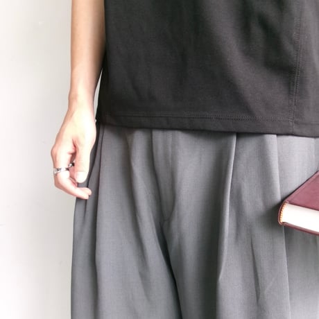 Highleft two tak wide slacks pants