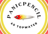 【NEW】Panic Pencil60｜ダイブありのパニックアクションで引き寄せ飽きさせないトップウォータプラグ