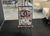 フレームアート　GRAF CN 33 X 45CM クリスタル付き