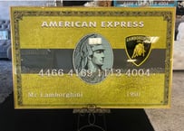 フレームアート　AM-L YELLOW 150 X 95CMクリスタル付き