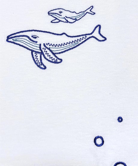 親子クジラTシャツ