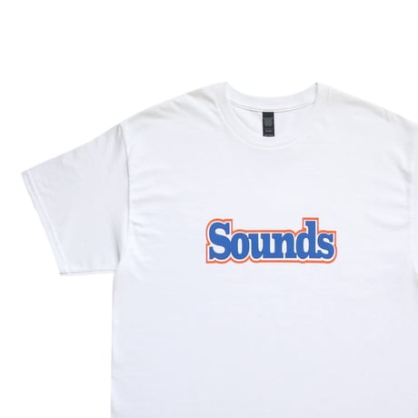 M~XL Sounds Store Logo T Shirts White × Blue × Orange