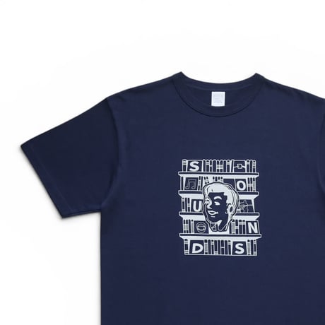 M~XL Sounds Any Given Sunday T Shirts Navy × Light Grey
