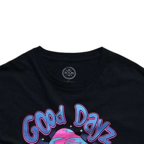 L DOM Good Days Ahead T Shirts Black