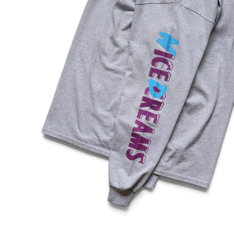 L Cheap Times Nice Dreams Longsleeve T Shirts Grey