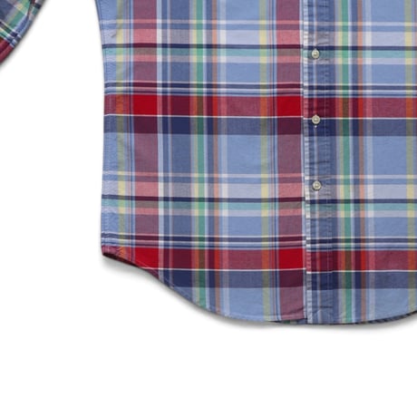 M Polo Ralph Lauren Check Shirts Sky Blue