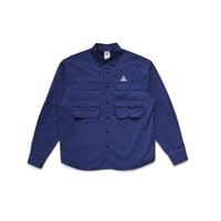 L Nike ACG Field Shirts Navy