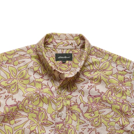 M Eddie Bauer Pattern Shirts Beige