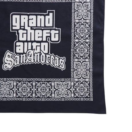 Onesize Grand Theft Auto Sanandreas Bandana Black