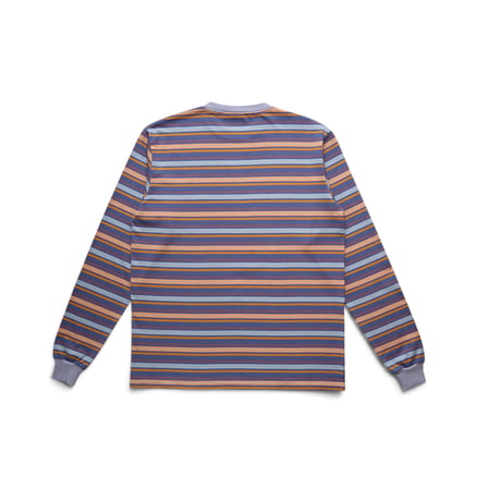 S～L Bedlam Zwoop Border Longsleeve Tee Multi