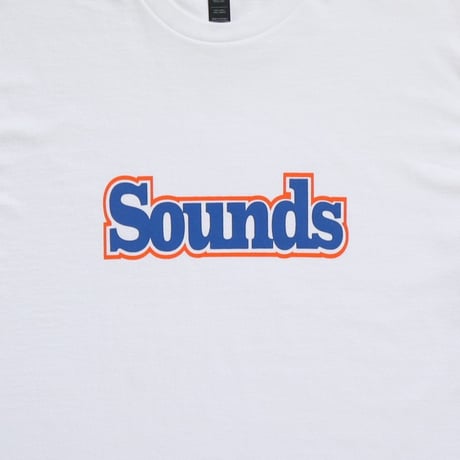 M~XL Sounds Store Logo T Shirts White × Blue × Orange