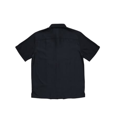 S〜M Cubavera Picksttitch Panel Shirt Shirts Black