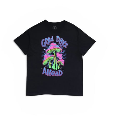 L DOM Good Days Ahead T Shirts Black