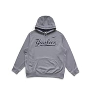 XL Nike × MLB New York Yankees Script Logo Parka Grey