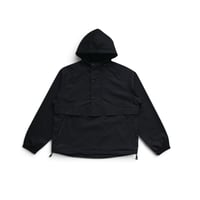 M L Beimar Cotton Anorak Jacket Black