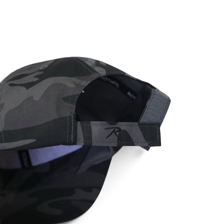 Onesize Rothco Supreme Camo Low Profile Cap Black Camo