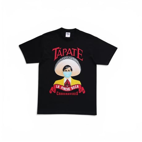 L Shaka Wear Tapate La Pinche Boca Cabronavirus T Shirts Black