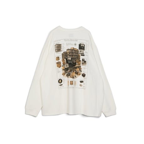 M ＬApplebum The Science Of The Breaks Longsleeve T Shirts Natural